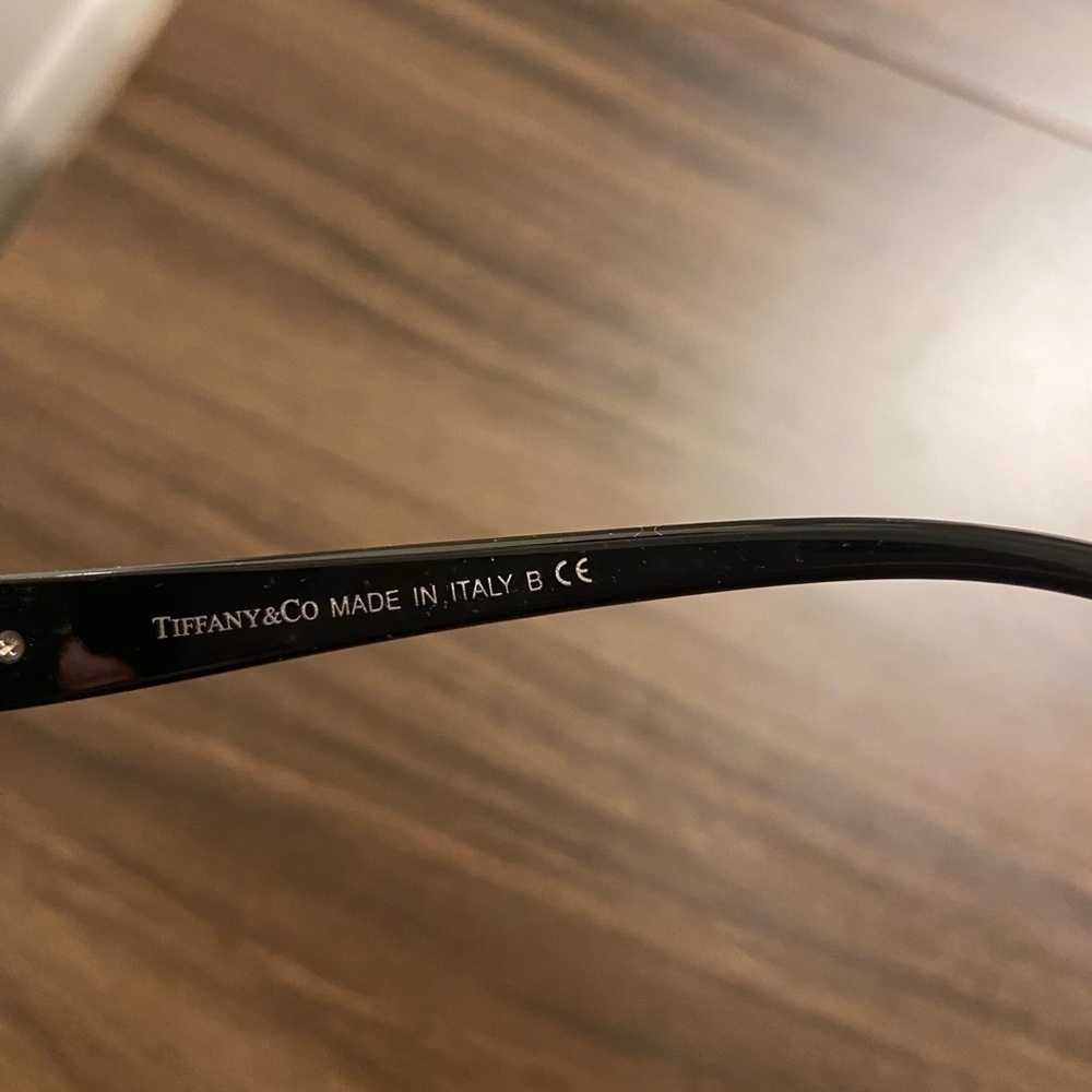 Tiffany & Co. Women’s Trendy Black Square Sunglasses - Picture 6 of 7
